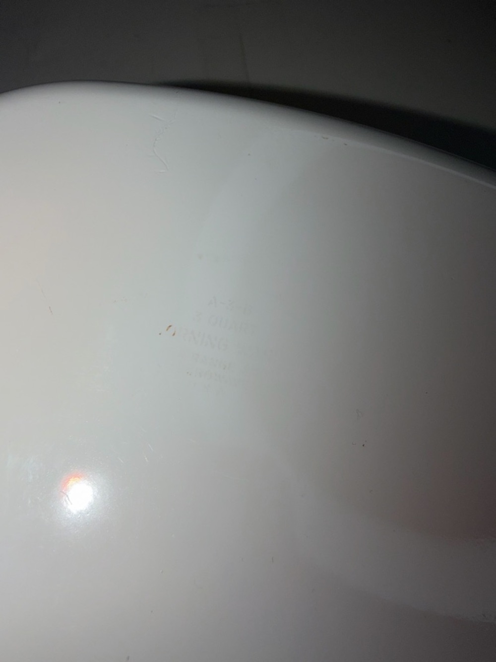 Vintage Corning Ware Blue Cornflower A-3-B 3 Qt Casserole Dish - Base Only - Picture 8 of 8